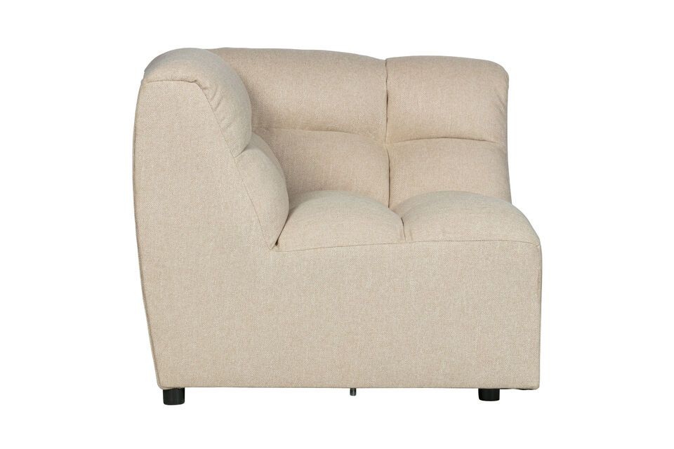 Sie können das Eckelement auch mit dem Sessel und dem 2-Sitzer-Sofa kombinieren