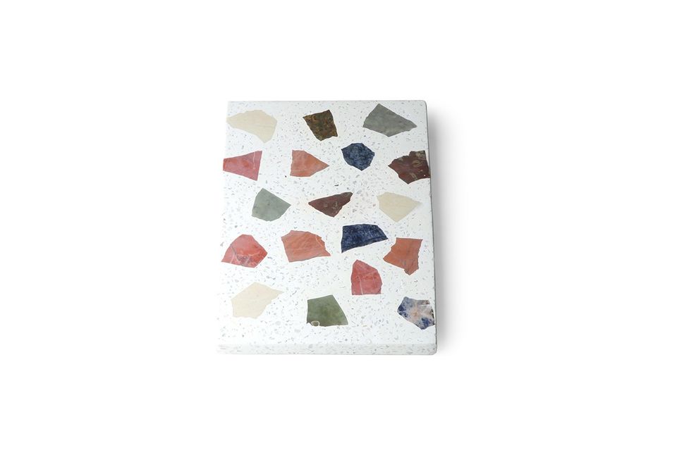 Platte Tauxigny aus Marmor und Terrazzo HK Living
