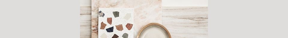 Materialbeschreibung Platte Tauxigny aus Marmor und Terrazzo