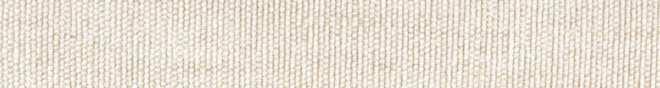 Materialbeschreibung Pouf aus cremefarbenem Stoff Summer
