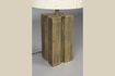 Miniaturansicht Quadratische Lampe aus goldenem Aluminium Rico 7