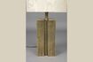 Miniaturansicht Quadratische Lampe aus goldenem Aluminium Rico 8