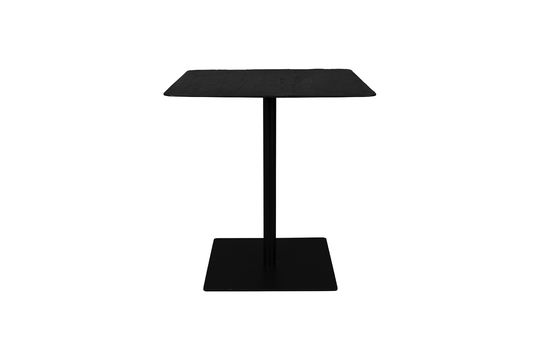 Quadratischer Bistro-Tisch Braza in schwarz