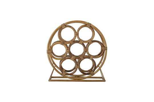 Rattan-Flaschenhalter Carlos