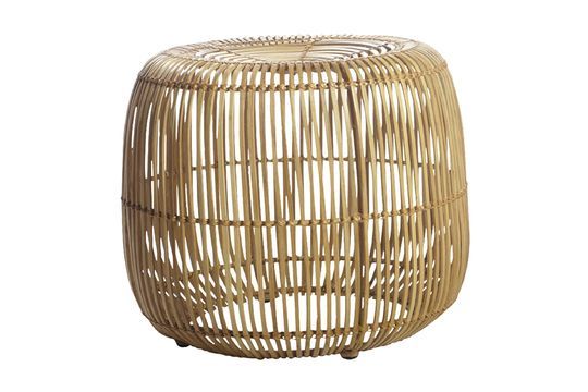 Rattan-Hocker Modern in beige ohne jede Grenze