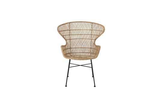 Rattan-Liegestuhl Oudon