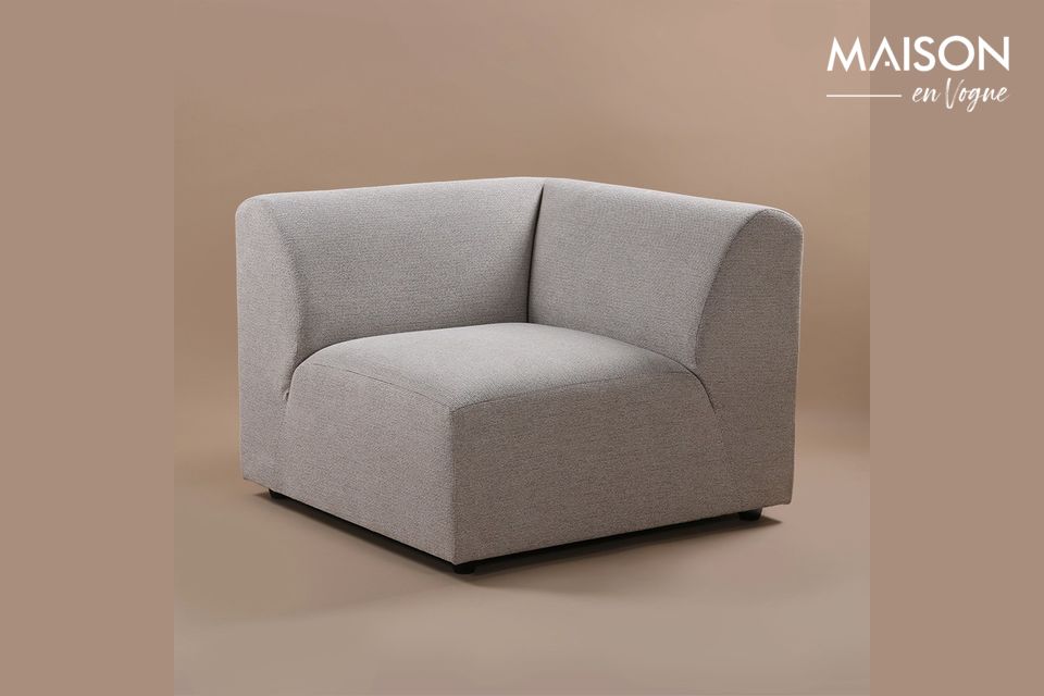 Rechtes Eckelement für ein Jax-Sofa HK Living
