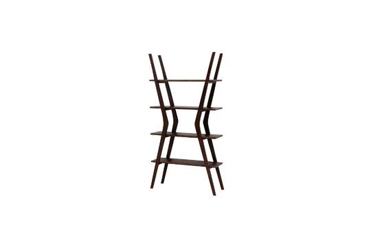 Regal aus dunklem Holz Soho ohne jede Grenze