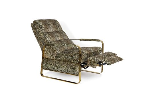 Relaxsessel mit mehrfarbigem Stoffbezug Panther