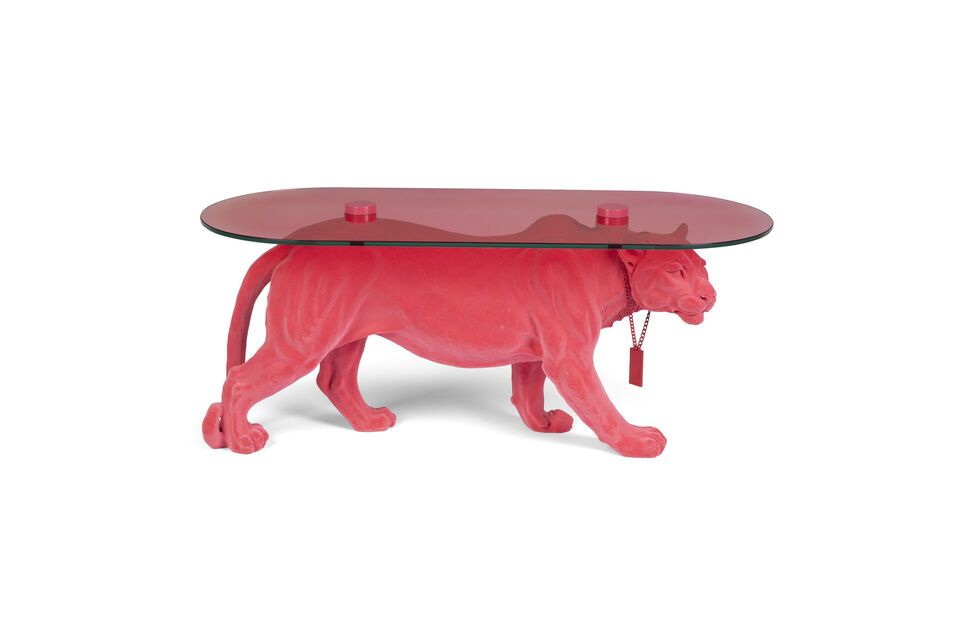 Rosa Couchtisch aus Harz Dope as Hell - 4