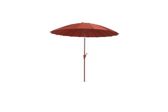 Roter Sonnenschirm aus Polyester Sunshine ohne jede Grenze
