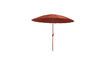 Miniaturansicht Roter Sonnenschirm aus Polyester Sunshine 1
