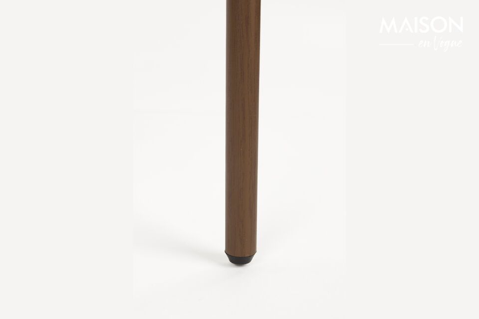 Roter Stuhl aus Stoff Claes - 10