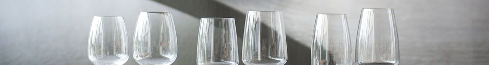 Materialbeschreibung Rotweinglas in klarem Kristall Sauvignon