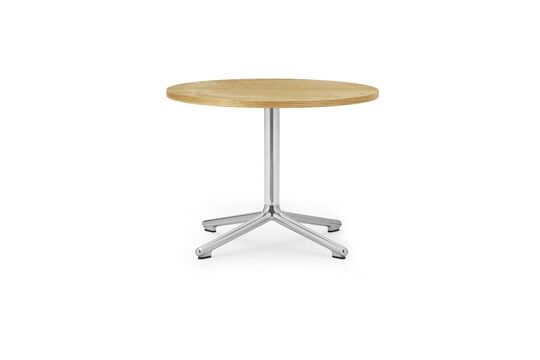 Runder Couchtisch aus heller Eiche Lunar