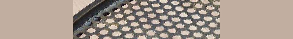 Materialbeschreibung Runder Couchtisch Boissay