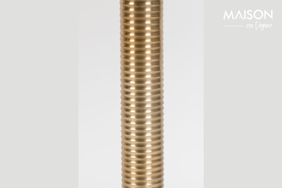 Runder Esstisch aus goldfarbenem Aluminium Hypnotising - 5