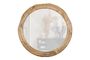 Miniaturansicht Runder Spiegel aus Mangoholz beige Rion ohne jede Grenze