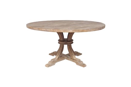 Runder Tisch aus Holz Valbelle