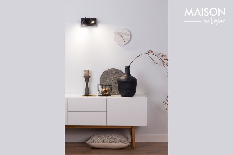 Beleuchten Sie Ihr Interieur mit dem Doppelscheinwerfer Light Luci-2 Dtw schwarz