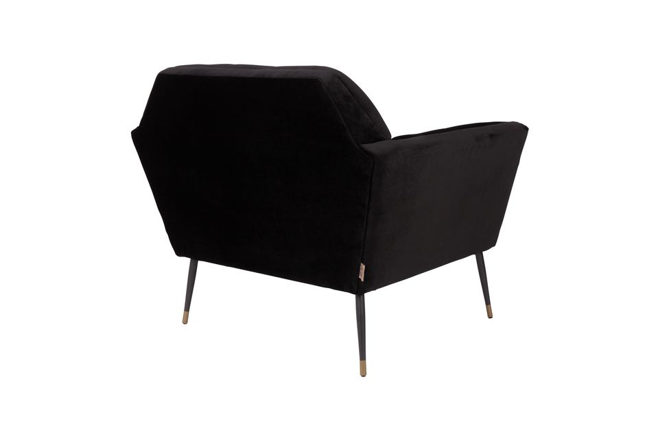 Schwarze Kate Lounge-Stuhl - 5