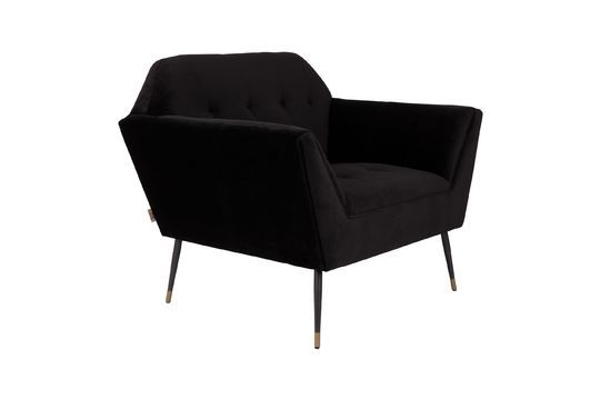 Schwarze Kate Lounge-Stuhl