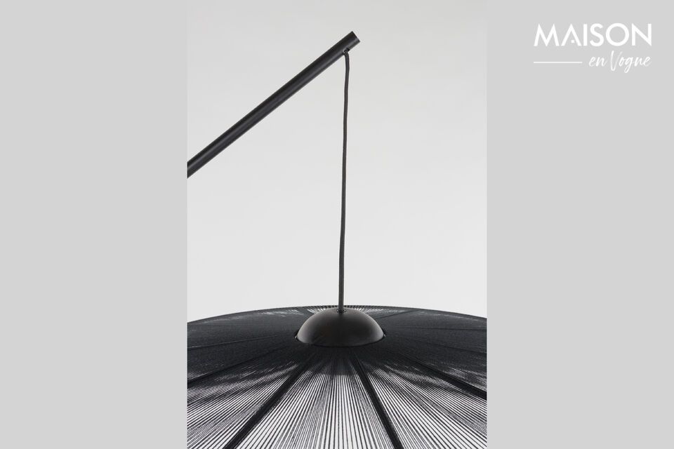 Schwarze Stehlampe aus Eisen Belle - 9