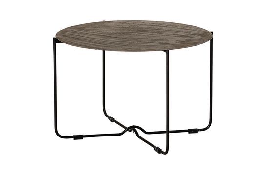Schwarzer Couchtisch aus Metall Adele