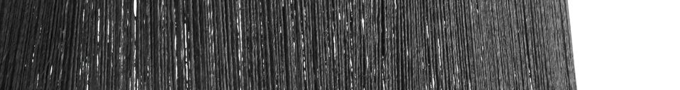 Materialbeschreibung Schwarzer Lampenschirm aus Jute