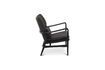 Miniaturansicht Schwarzer Sessel aus Eschenholz Peggy 4