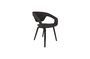 Miniaturansicht Schwarzer und dunkelgrauer Flexback-Sessel ohne jede Grenze