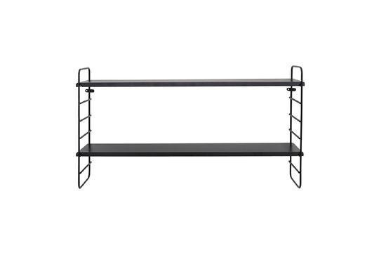 Schwarzes Metallregal North ohne jede Grenze