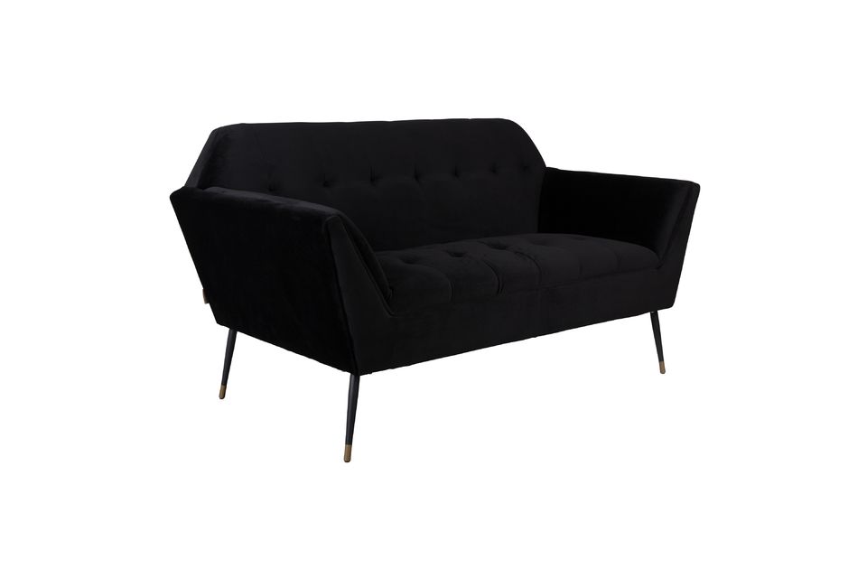 Schwarzes Sofa Kate - 8