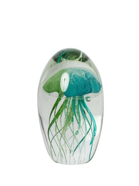 Die Sulfidqualle ist ein dekoratives Glasobjekt von schönster Wirkung