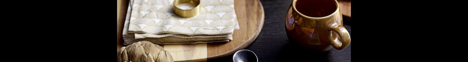 Materialbeschreibung Serviette Franey