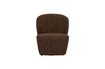 Miniaturansicht Sessel aus braunem Bouclé-Stoff Lofty 1