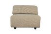 Miniaturansicht Sessel aus braunem Stoff Wings 1