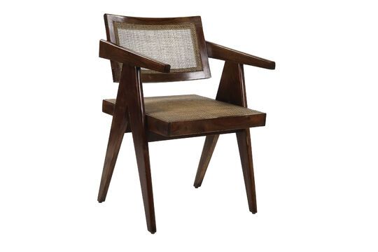 Sessel aus dunklem Holz Rosalia
