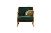 Miniaturansicht Sessel aus grünem Samt Mark 6