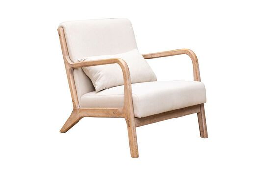 Sessel aus hellem Holz Chassepierre