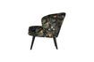 Miniaturansicht Sessel aus Velours mit Blumendruck Bo 6
