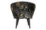 Miniaturansicht Sessel aus Velours mit Blumendruck Bo ohne jede Grenze