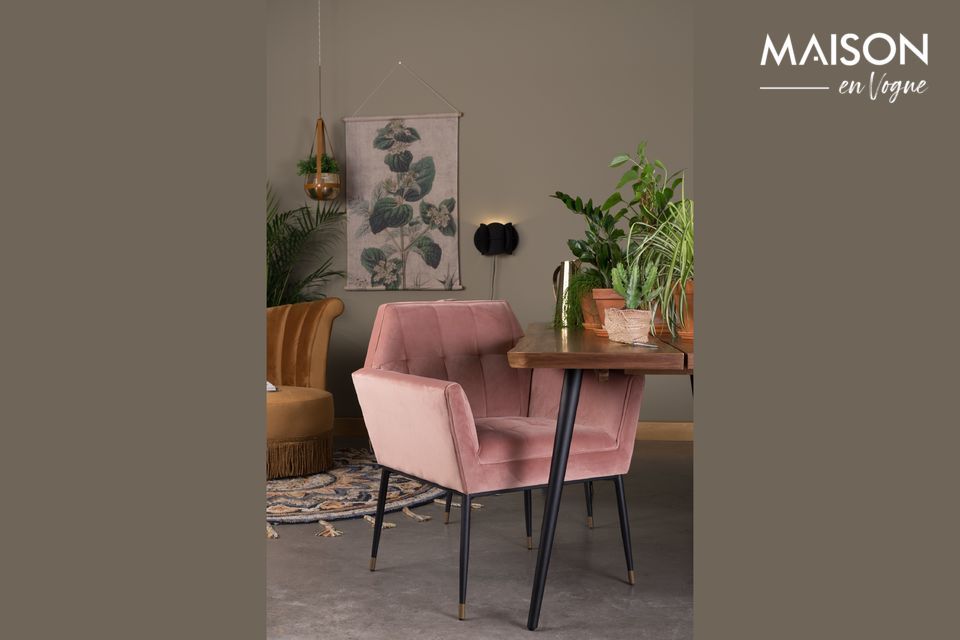 Sessel Kate in altrosa Dutch Bone
