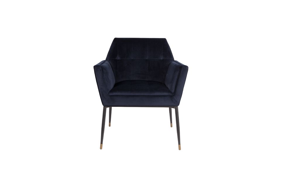 Sessel Kate in mitternachtsblau - 8