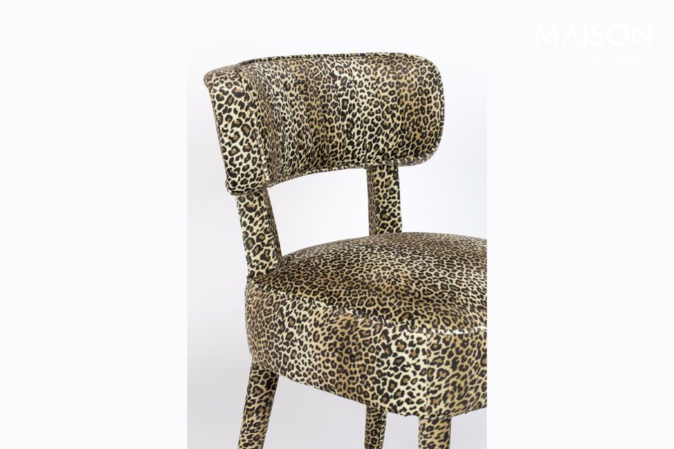 Sessel mit mehrfarbigem Stoffbezug Panther - 11