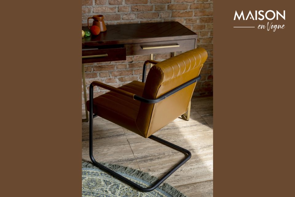 Sessel Stitched in Cognac - 16