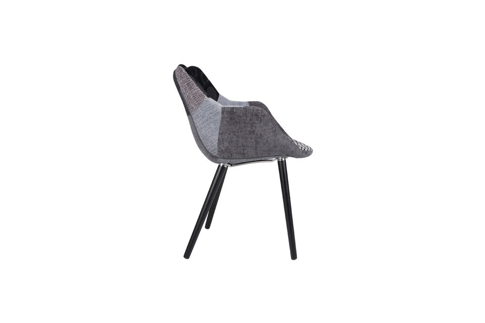 Sessel Twelve Patchwork grau - 6