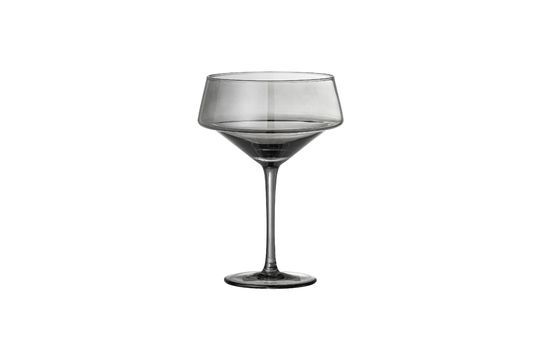 Set von 4 grauen Cocktailgläsern aus Glas Yvette ohne jede Grenze