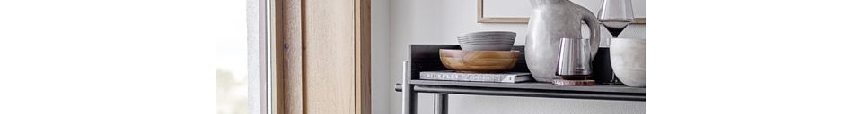 Materialbeschreibung Set von 4 grauen Weingläsern Yvette