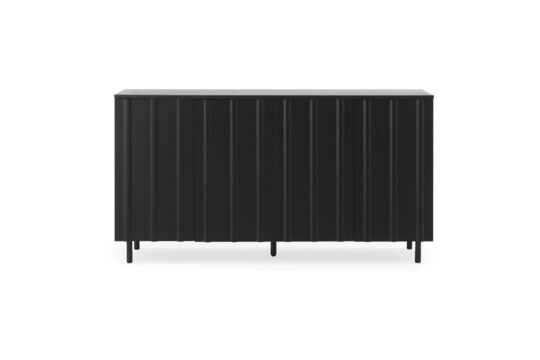 Sideboard aus schwarzer Eiche Rib